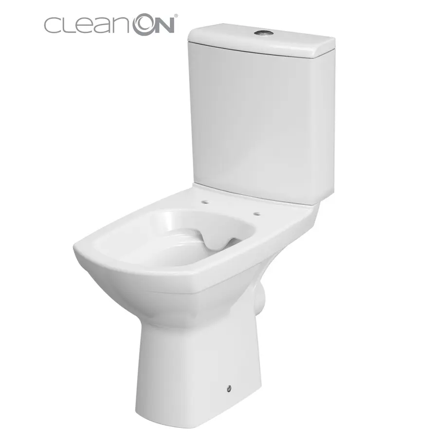 Компакт Cersanit 482 CARINA NEW CLEAN ON 010 3/5 з кришкою дюропласт ліфт