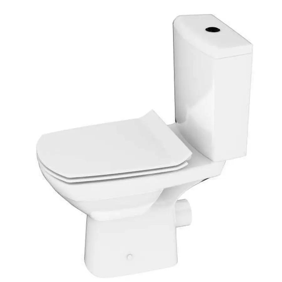 Компакт Cersanit 637 CARINA CLEAN ON 011 3/5 с крышкой slim дюр лифт