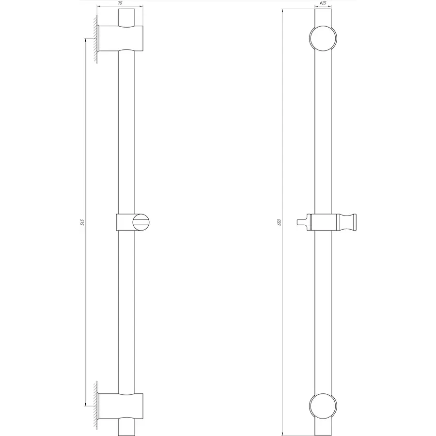 Душевая стойка Globus Lux SUS-1107