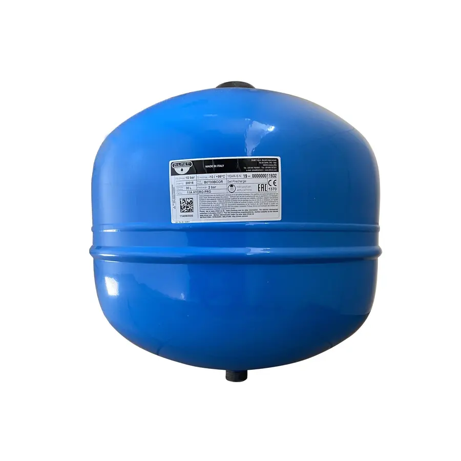 Гідроакумулятор з фіксованою мембраною 35л ZILMET HYDRO-pro 10bar ( 11A0003500 )