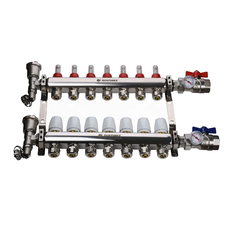 Колекторна система ISOLTUBEX INOX AISI-304 CO7 (1" х 7)
