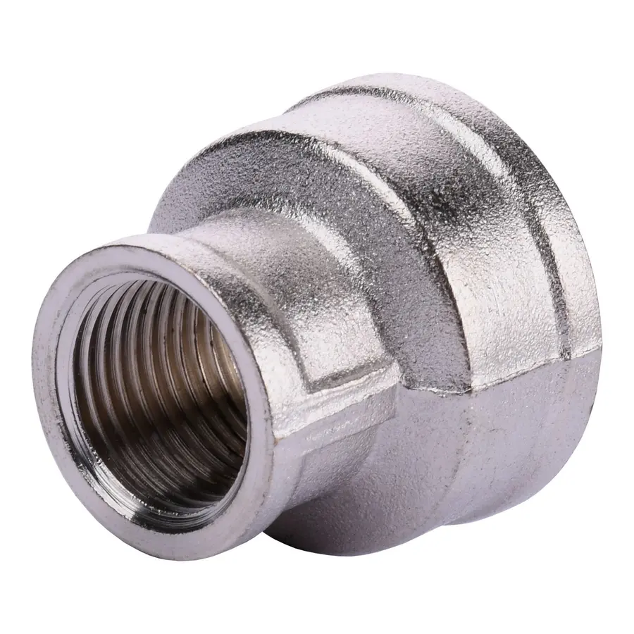 Муфта нікель перехідна 1/2″ Внутрішня - 1″ Внутрішня Ni 08761.02