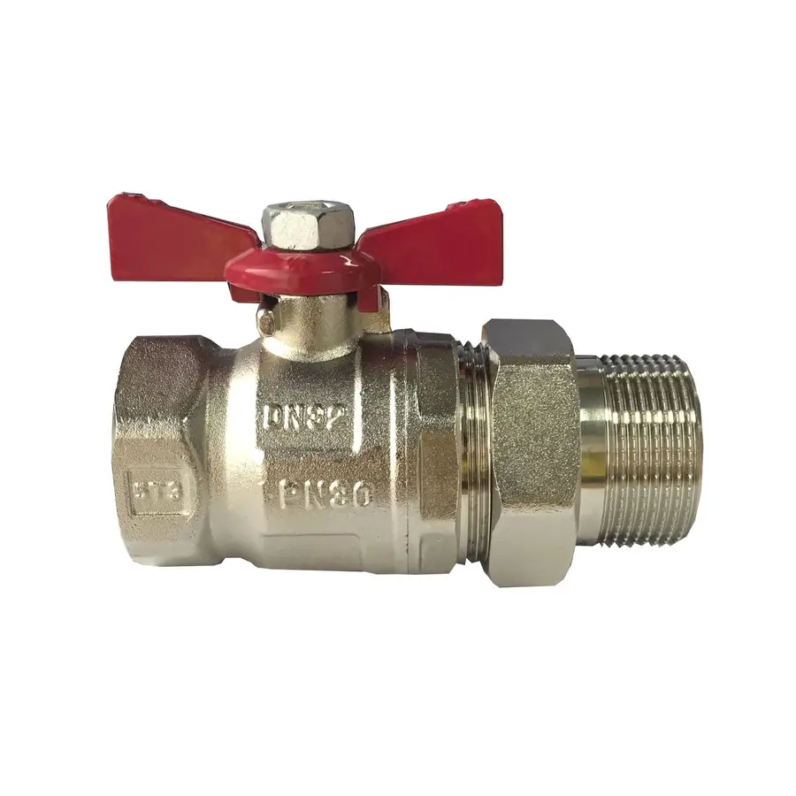 Кран кульовий прямий з американкою ARCO 1 1/4″ SENA 154106