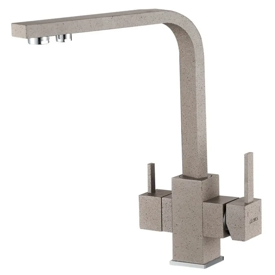 Змішувач для кухні під осмос Globus Lux LAZER GLLR-0111-5-TERRA