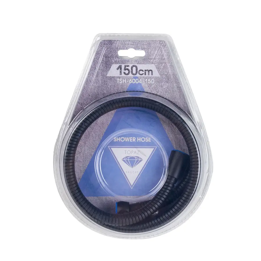 Шланг душовий TOPAZ TSH-6004-150-BL 150см