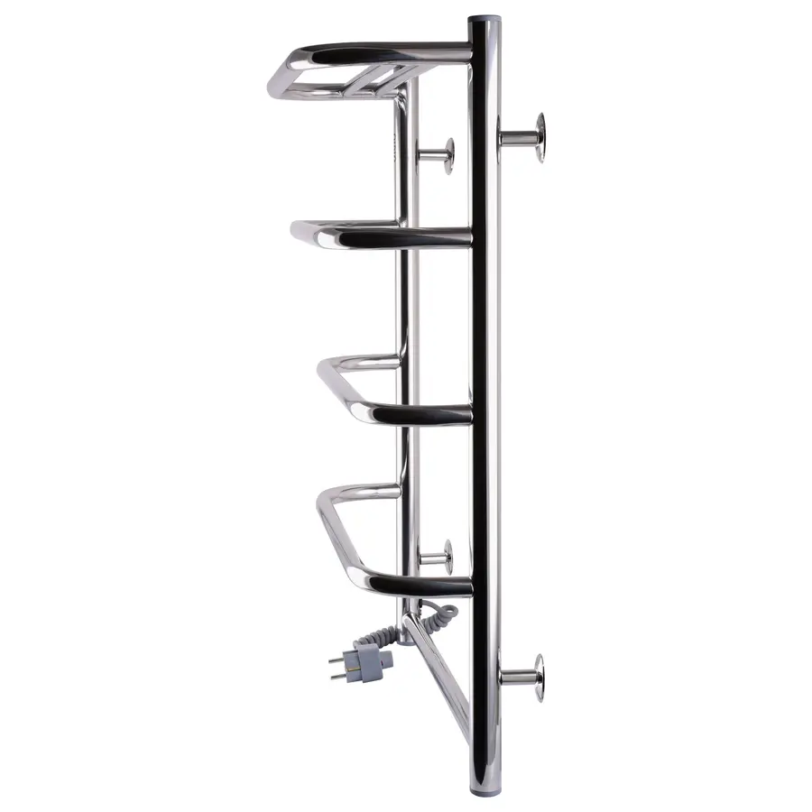 Полотенцесушитель UNIO KSp EL 700-500-5 Каскад Скоба с полкой электро
