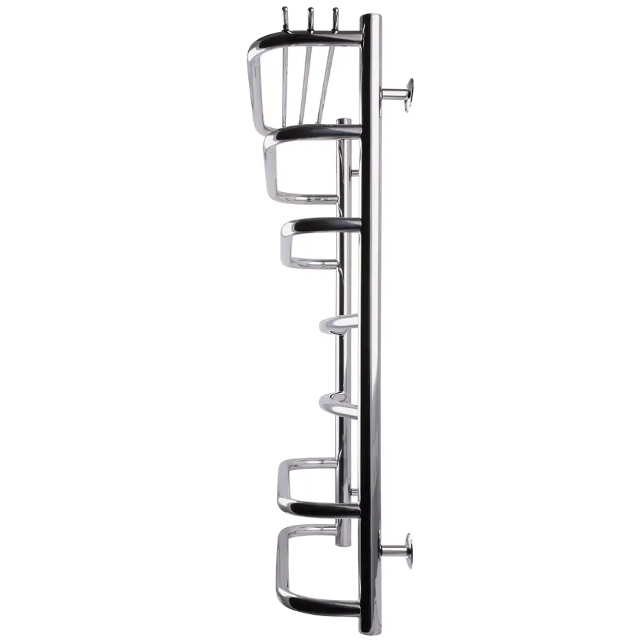 Полотенцесушитель UNIO Zp W 800-500-7 Зета с полкой вода