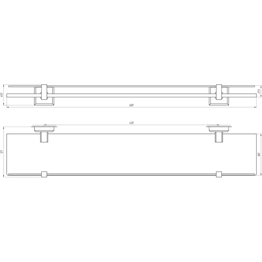 Полка TOPAZ TKB 9927