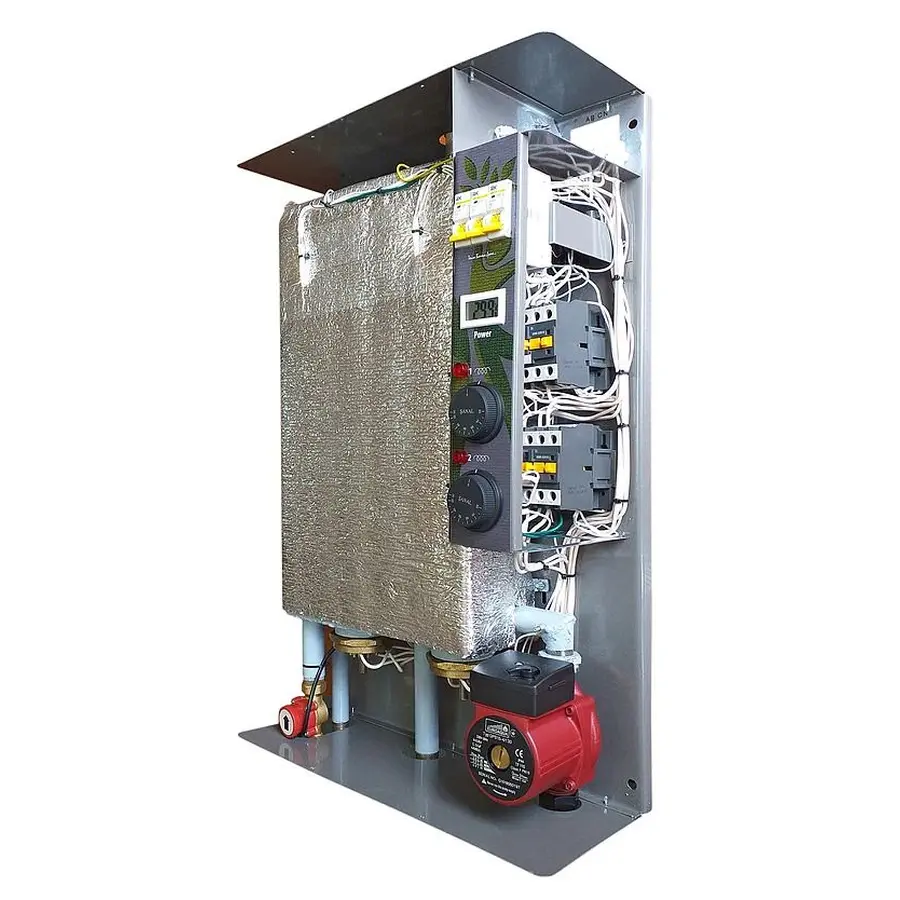 Електричний котел NEON WCSM/WH 12 кВт 380 В, двоконтурний, модульний контактор