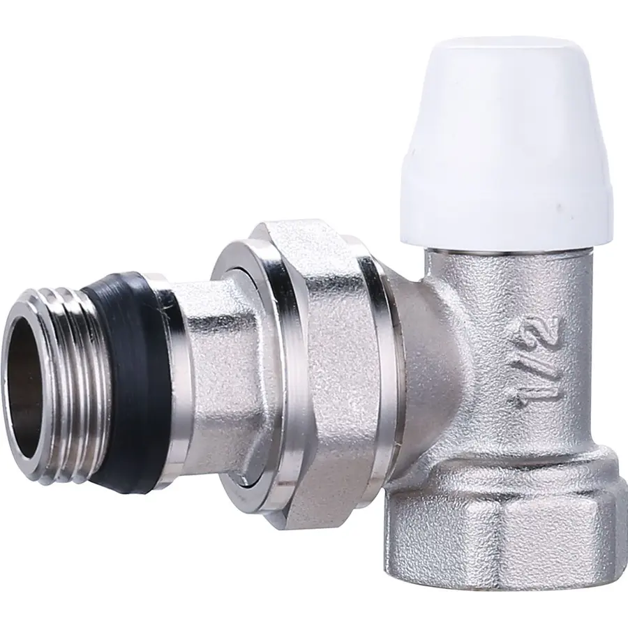 Кран радиаторный угловой ECO Technology ECO5007 1/2 "под ключ с уплотнителем