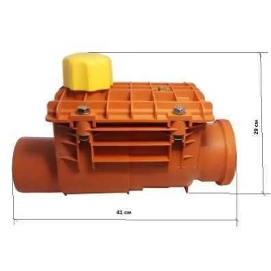 Клапан запобігання затоплення VIEGA Ø100, 136192