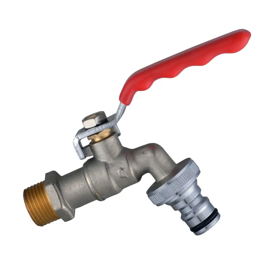 Кран кульовий для поливу Q PROFESSIONAL 1/2″ NV-QP155 + коннектор швидкоз'ємний