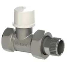 Кран радіаторний прямий ARCO 3/4" 07703 п/ключ