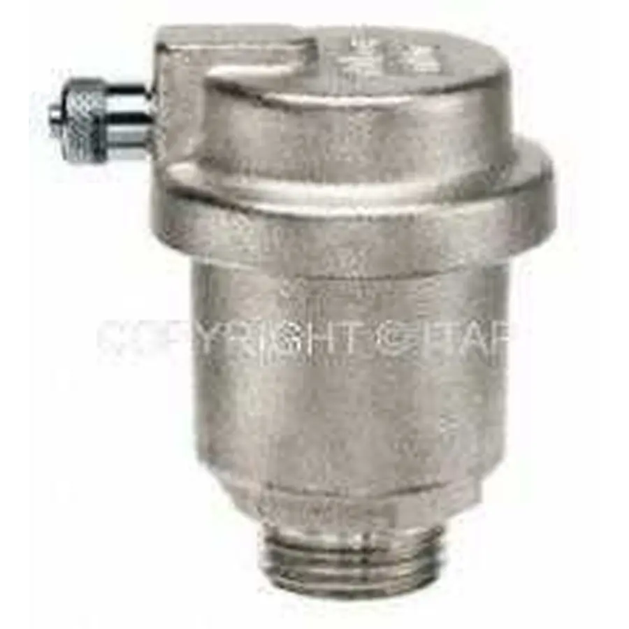 Повітровивідник автоматичний плаваючий + клапан 1/2″ NICKEL NR-5049