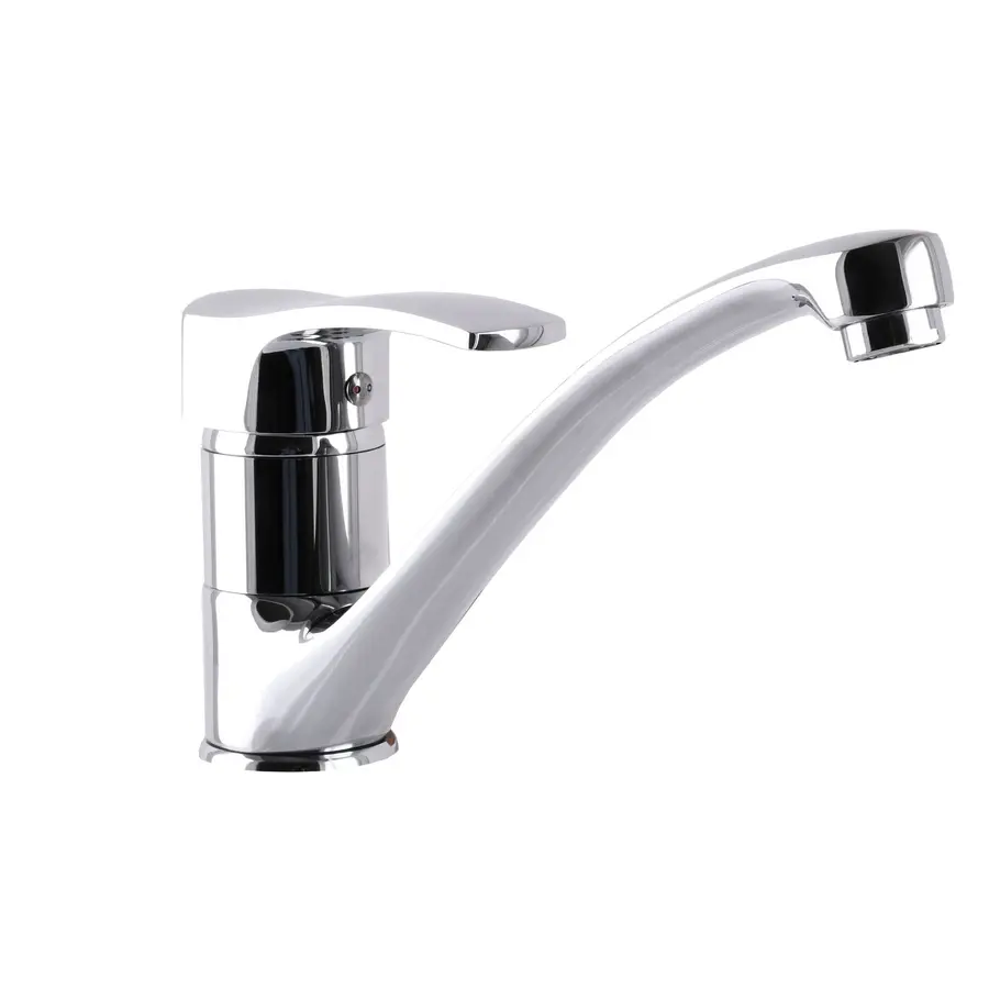 Кухонный смеситель стальной Globus Lux QUEENSLAND GLQU-103BIG