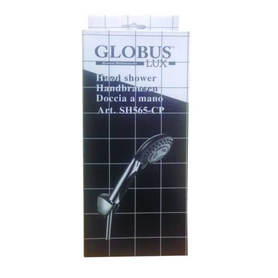 Лейка душевая + шланг Набор Globus Lux SH 565 CP