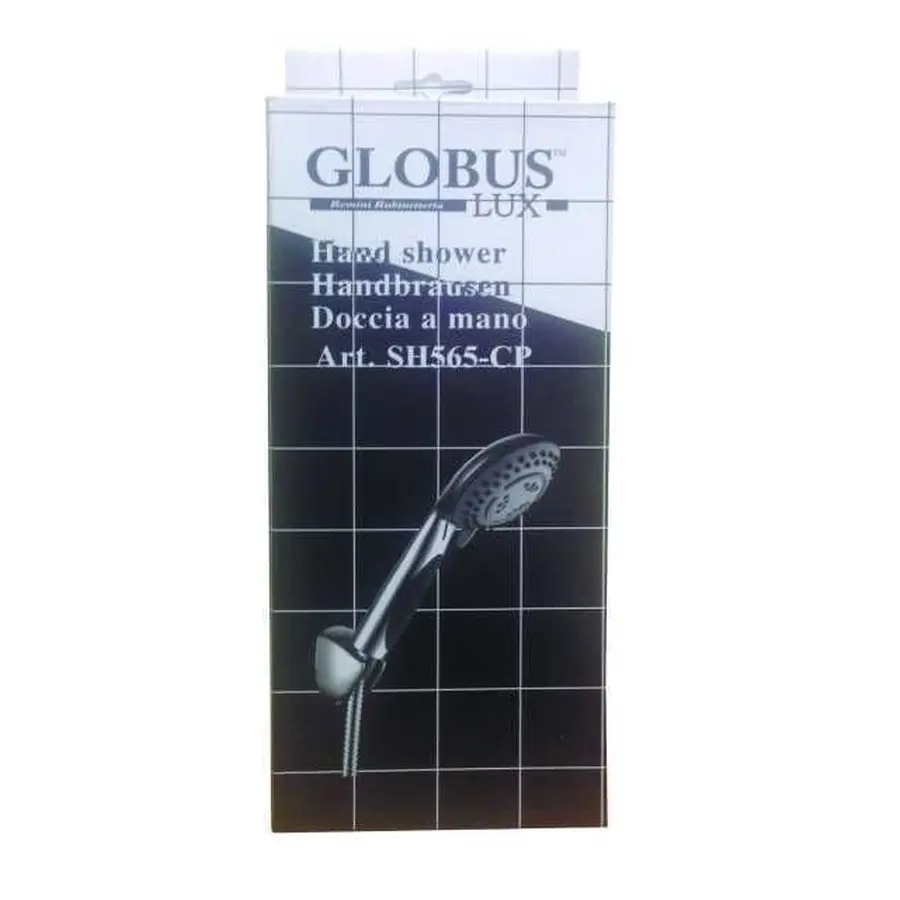 Лейка душевая + шланг Набор Globus Lux SH 565 CP