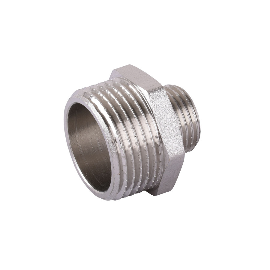 Ніпель SOLOMON 1/2″х3/4″ ЗЗ нікель 8208 N