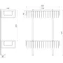 Поличка подвійна Globus Lux SQ9488