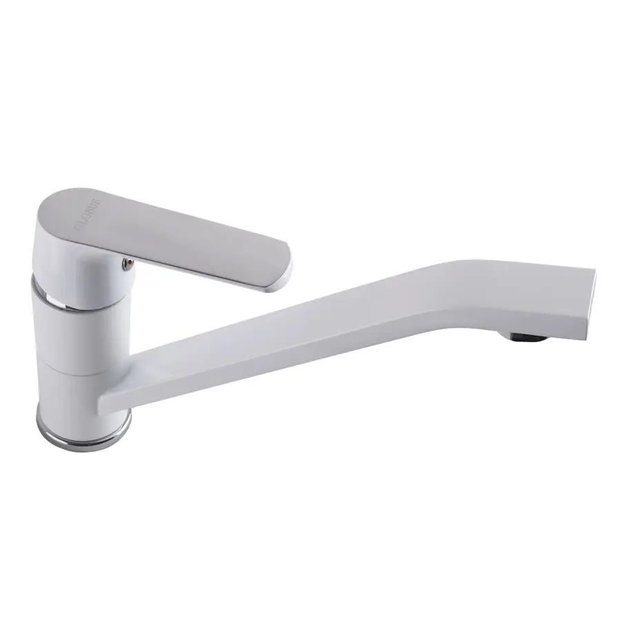 Змішувач для кухні Globus Lux Laguna GLA-0203Q-7-WHITE