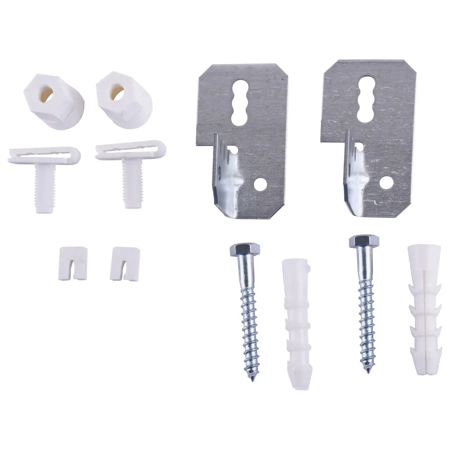 Універсальний комплект L-кронштейнів панельного радіатора NS-1017 CRISTAL (пар.12од.)