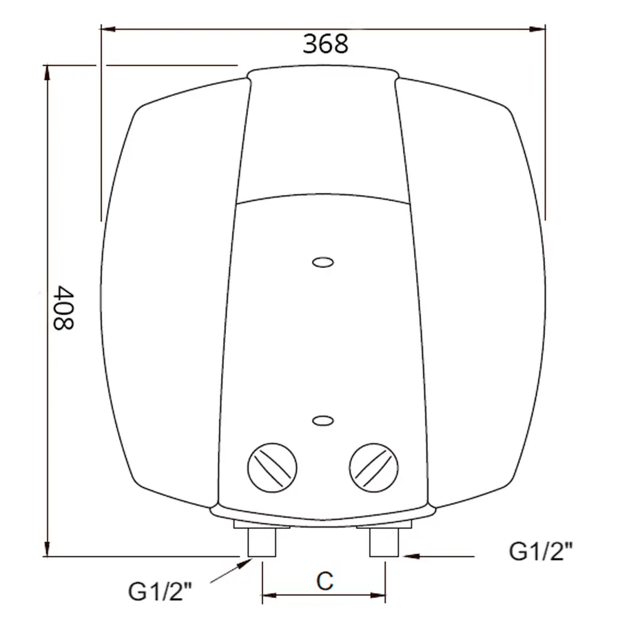 Водонагрівач Bosch Tronic 2000 TR 2000 15 B / 15л 1500W (над мийкою)