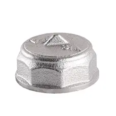 Заглушка нікельована 3/4″ВР штампована А1002А(нк) VA
