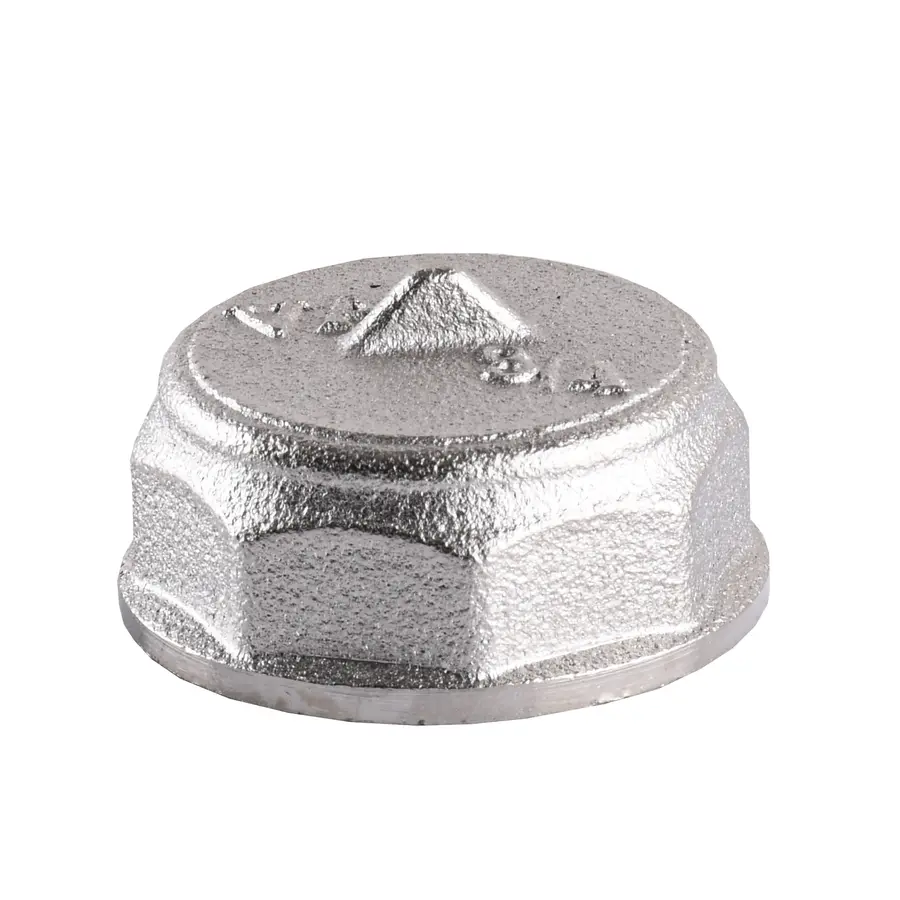 Заглушка нікельована 3/4″ВР штампована А1002А(нк) VA
