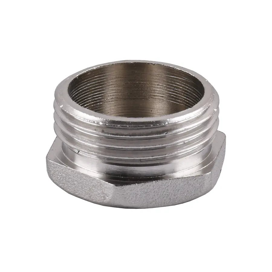 Заглушка нікельована 1″ЗР штампована А1093А(нк)