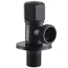 Кран кульовий кутовий Professional 1/2″X3/4″ NV-QP888 BLACK