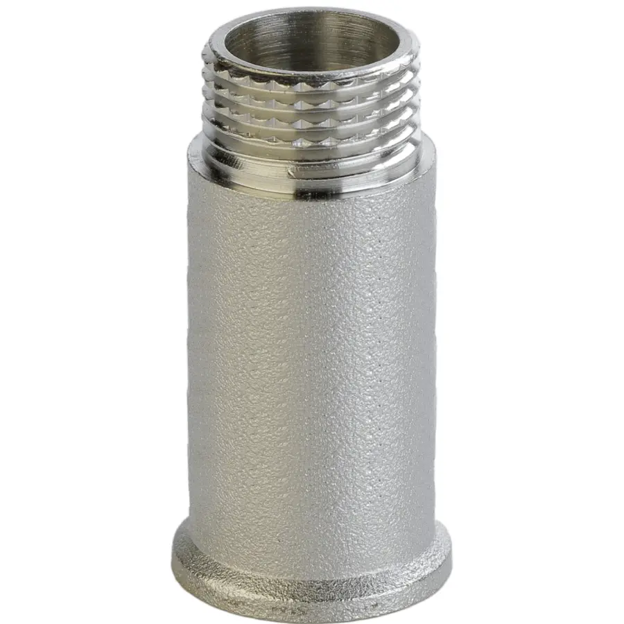 Подовжувач нікельваний 1/2″ х 30мм штампований з буртом А3505Анк