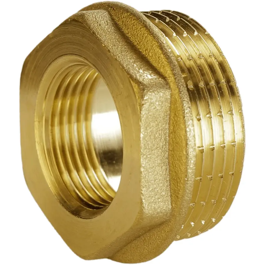 Футорка латунна 2″ЗР х 1″ВР штампована А0755А