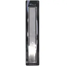 TM101-50-TILLO Трап Нерж.SUS304 з нерж. решіткою100х500, DN 50,сухий затвір без сифону, Туреччина