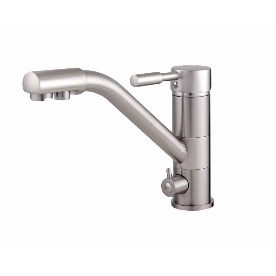 Змішувач для кухні під осмос Globus Lux LAZER GLLR-0555-8-STSTEEL