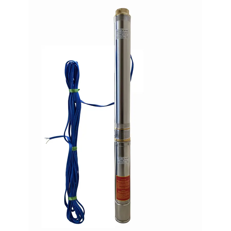 Насос свердловинний з підв, стійк, до піску OPTIMA 4SDm6/14 1,5 кВт 88м + пульт+кабель 15м