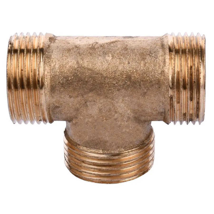 Тройник латунь 3/4 Внешняя-Внешняя-Внешняя 660Б