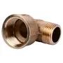 Кутник редукційний латунний 3/4″ВР х 1/2″ЗР ливарний А0104А VA