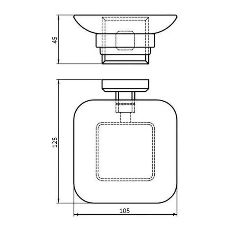 Мыльница Perfect Sanitary Appliances KB 9922A