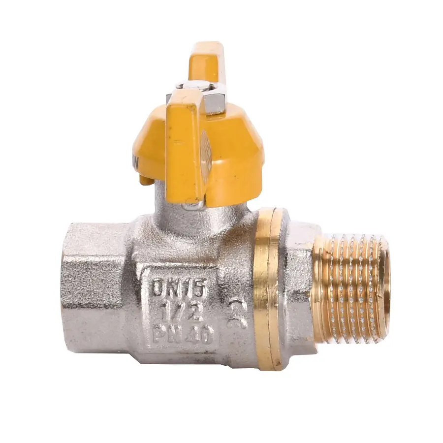 Кран кульовий прямий SOLOMON 1/2″ ЗВ ЖБ PN40 B1008