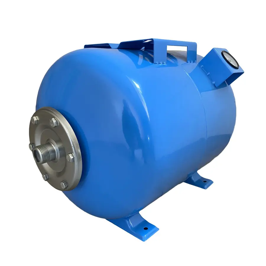 Гідроакумулятор 50л VOLKS pumpe 10bar гор. (з манометром )