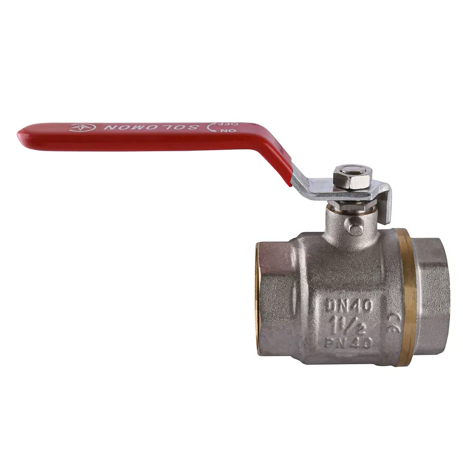 Кран шаровой прямой SOLOMON 1 1/2 "ВВ КР PN40 В1001