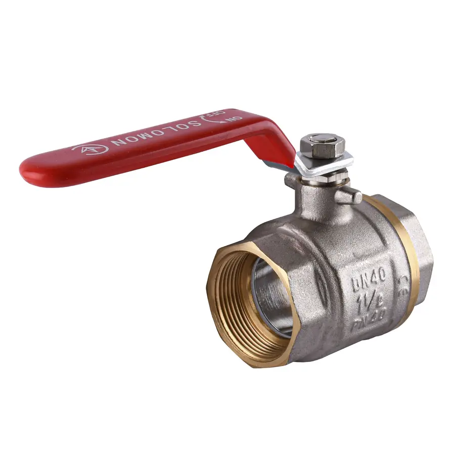 Кран шаровой прямой SOLOMON 1 1/2 "ВВ КР PN40 В1001