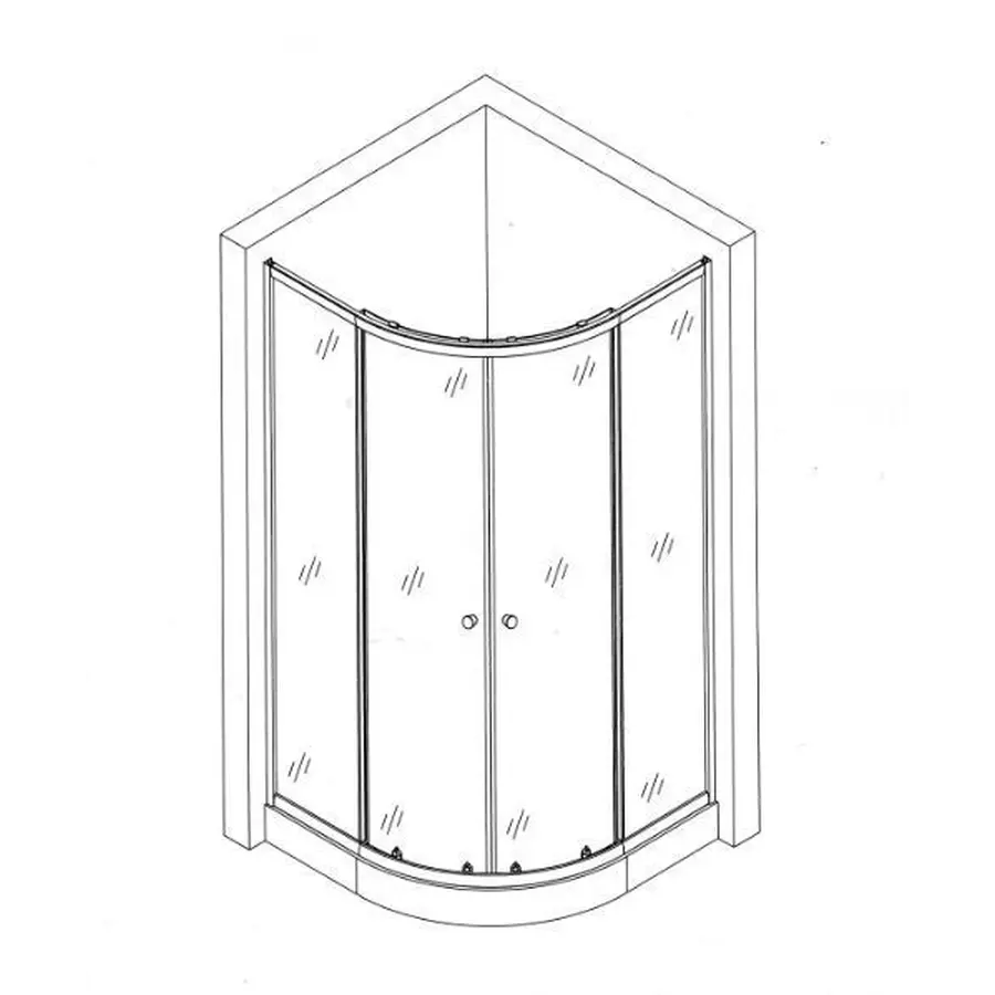 Душевая кабина BRAVO WISLA 80