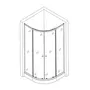Душевая кабина BRAVO WISLA 80