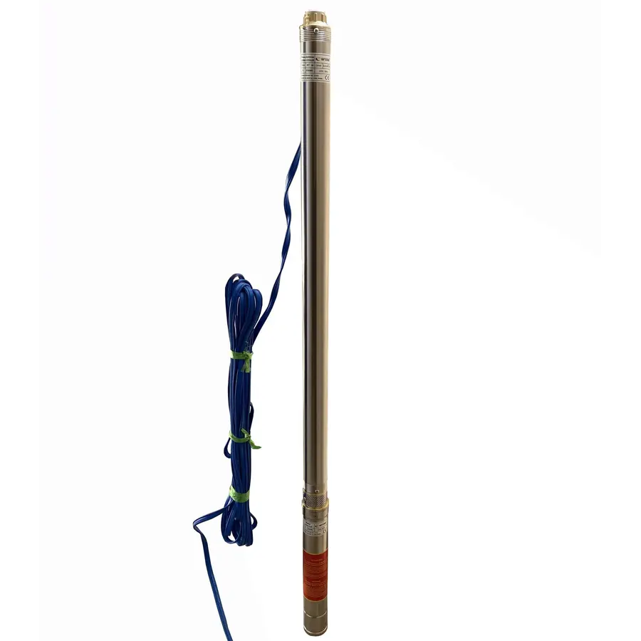 Насос свердловинний з підв, стійк, до піску 2,5″ OPTIMA 2,5SDm1,5/33 0,55 кВт 87м + пульт+кабель 15м