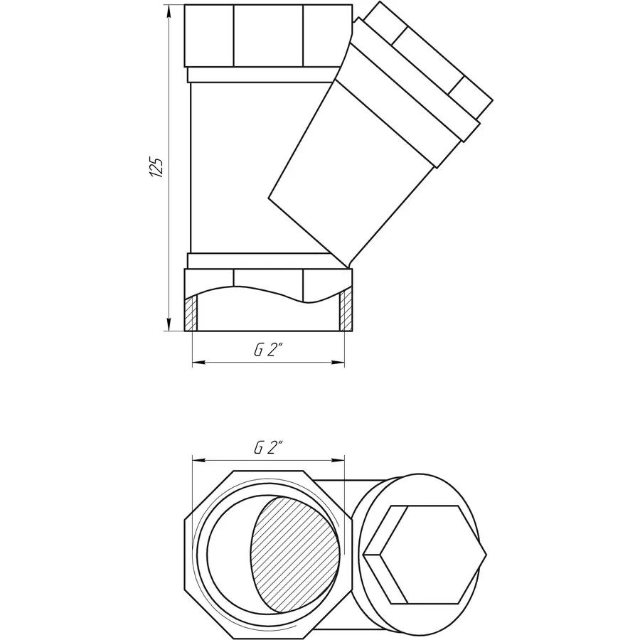 Фильтр грубой очистки SELBA 2 "SL1512 Фильтр грубой очистки SELBA 2 "SL1512