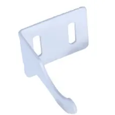 Кронштейн секційного радіатора CRISTAL NS-1013 кутовий білий 85x56x48мм (кратно 2)