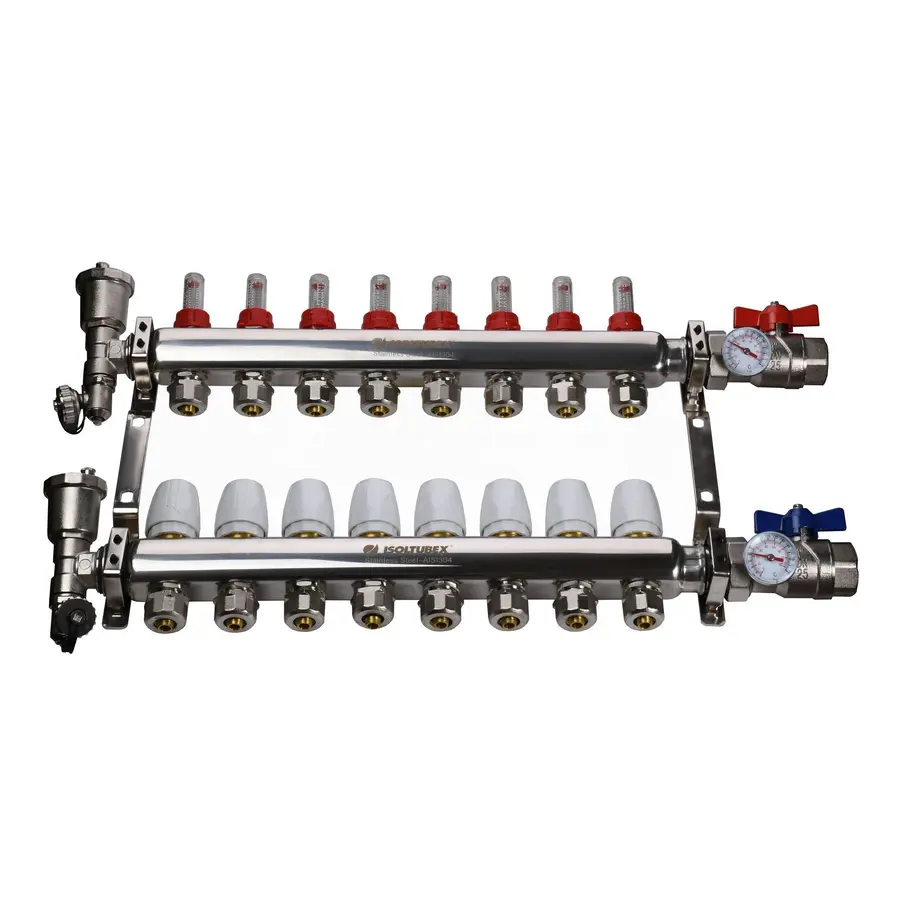 Коллекторная система ISOLTUBEX INOX AISI-304 CO8 (1 "х 8)