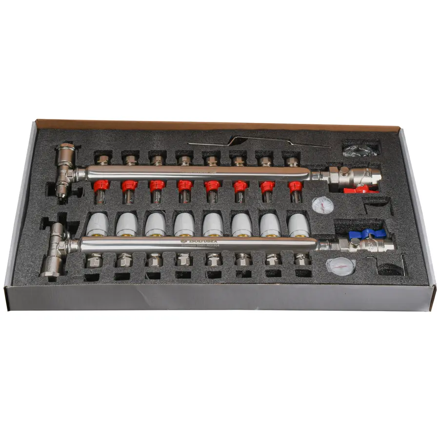Коллекторная система ISOLTUBEX INOX AISI-304 CO8 (1 "х 8)
