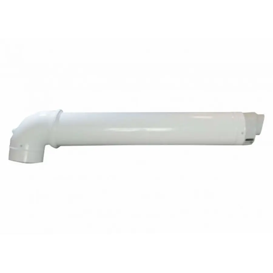 Димохід коаксіальний для конденсаційного котла Ariston 1000 мм, ø 60/100 із коліном, 71.MT7.00.37